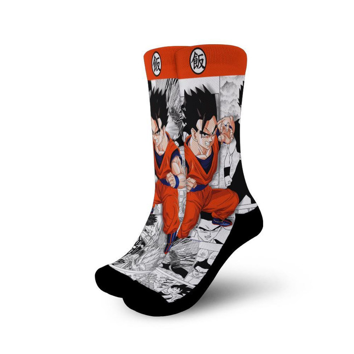 Dragon Ball Gohan Socks Mixed Manga Amime Socks - 1 - GearAnime