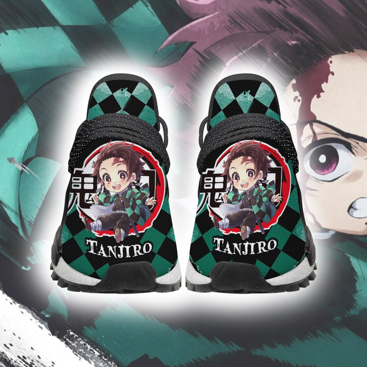 Tanjiro NMD Shoes Demon Slayer Custom Anime Sneakers - 1 - GearAnime