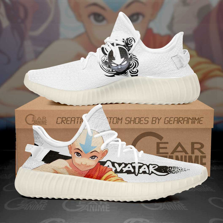 Avatar Aang Shoes The Last Airbender Custom Anime Sneakers - 1 - GearAnime