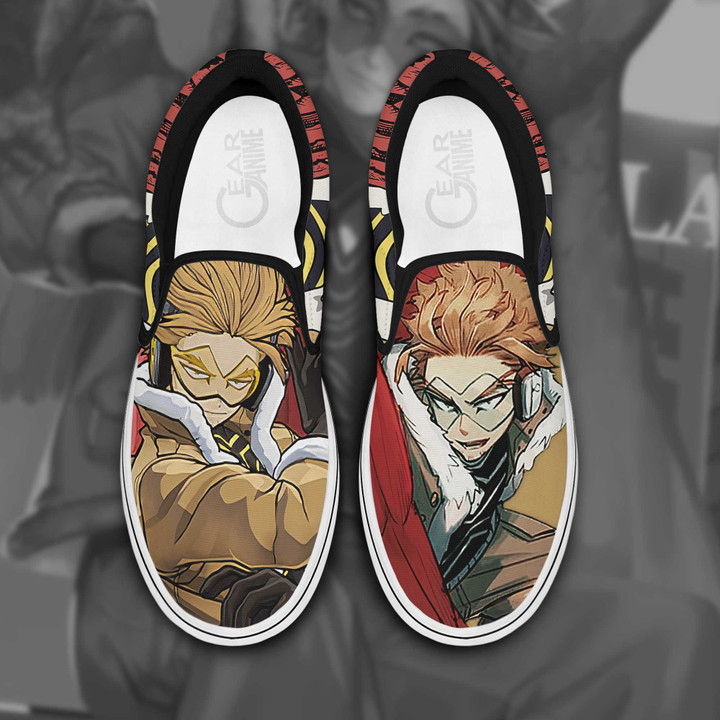Keigo Takami Hawks Slip On Sneakers My Hero Academia Custom Anime Shoes - 1 - GearAnime