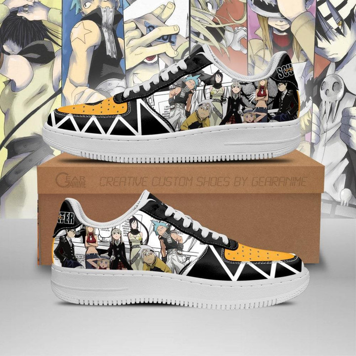 Soul Eater Sneakers Characters Anime Shoes Fan Gift Idea PT05 - 1 - GearAnime