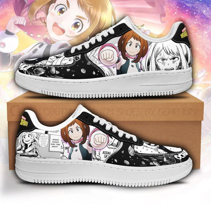 Ochako Uraraka Sneakers Custom My Hero Academia Anime Shoes Fan Gift PT05 - 1 - GearAnime