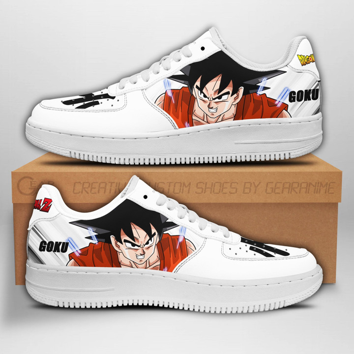 Goku Air Sneakers Custom Anime Dragon Ball Shoes Simple Style - 1 - GearAnime