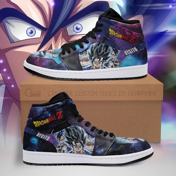 Vegito Sneakers Galaxy Custom Dragon Ball Shoes - 1 - GearAnime