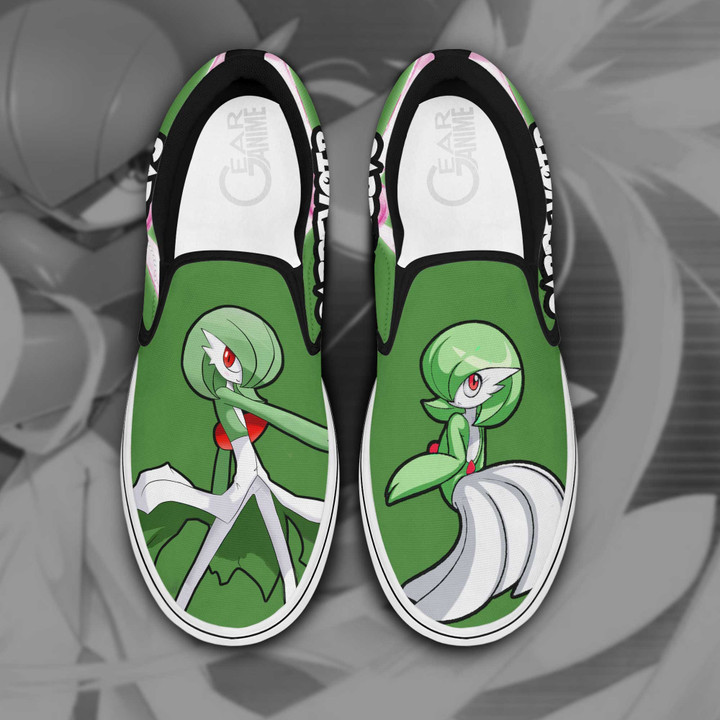 Gardevoir Slip On Sneakers Pokemon Custom Anime Shoes - 1 - GearAnime