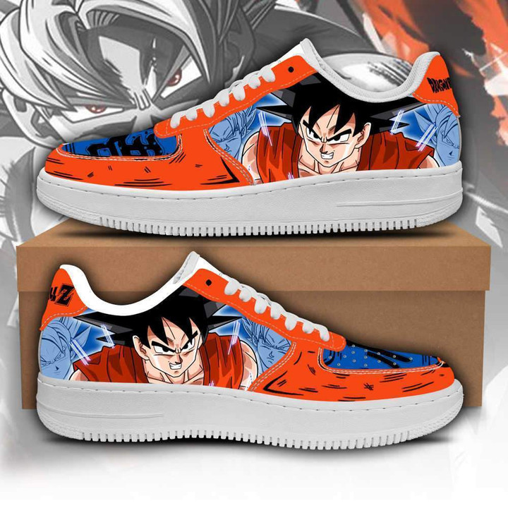 Goku Air Sneakers Custom Dragon Ball Anime Shoes - 1 - GearAnime
