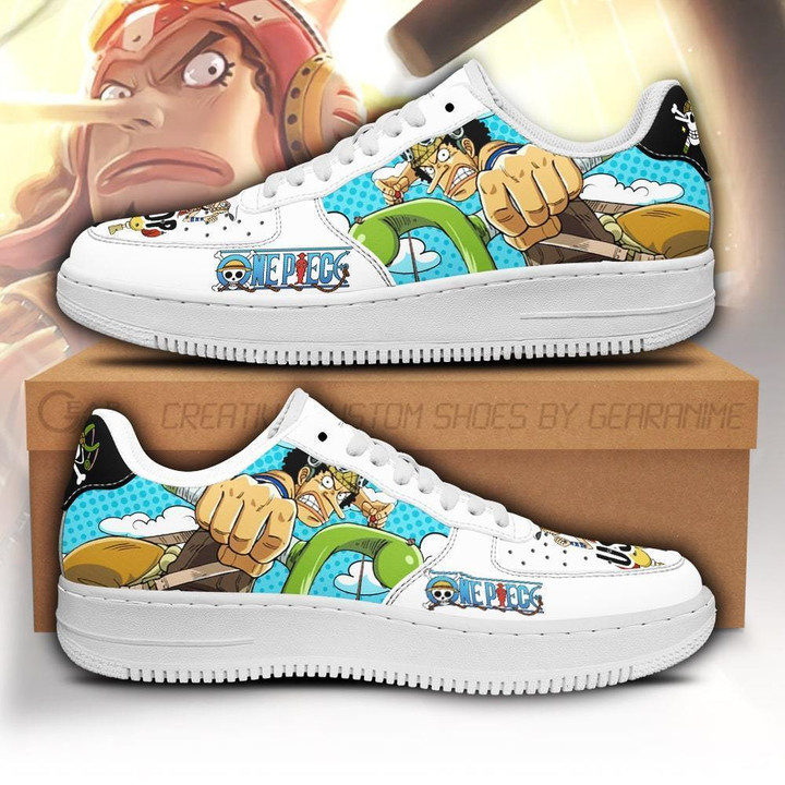 Usopp Air Sneakers Custom Anime One Piece Shoes - 1 - GearAnime