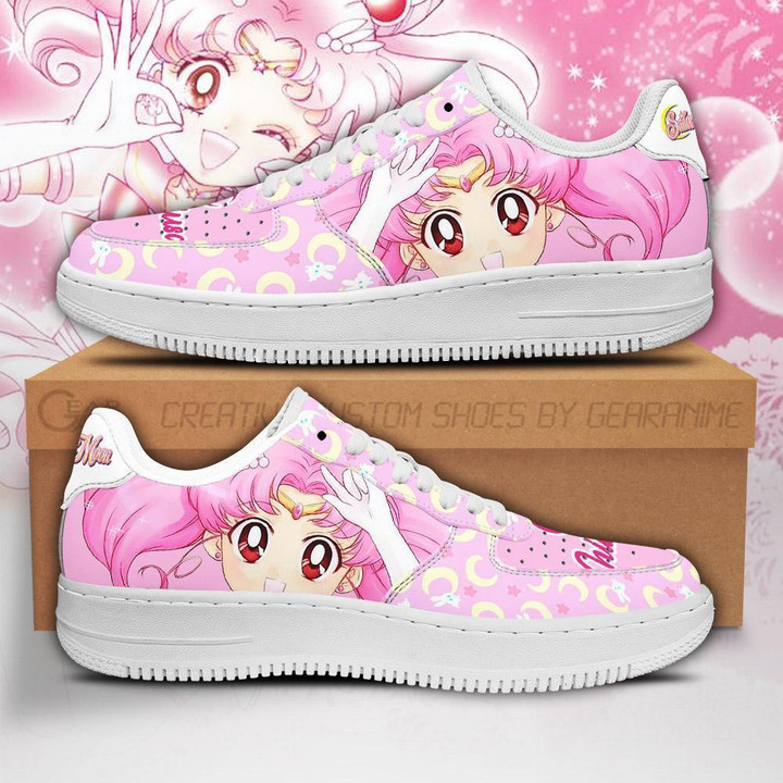 Chibiusa Air Sneakers Custom Anime Sailor Moon Shoes - 1 - GearAnime