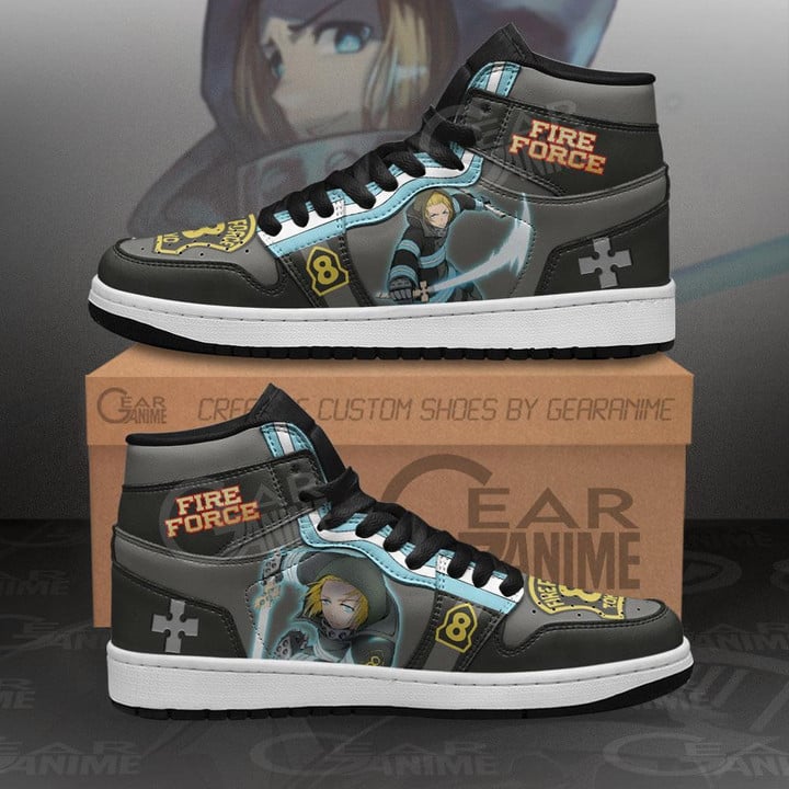 Fire Force Arthur Boyle Sneakers Custom Anime Shoes - 1 - GearAnime