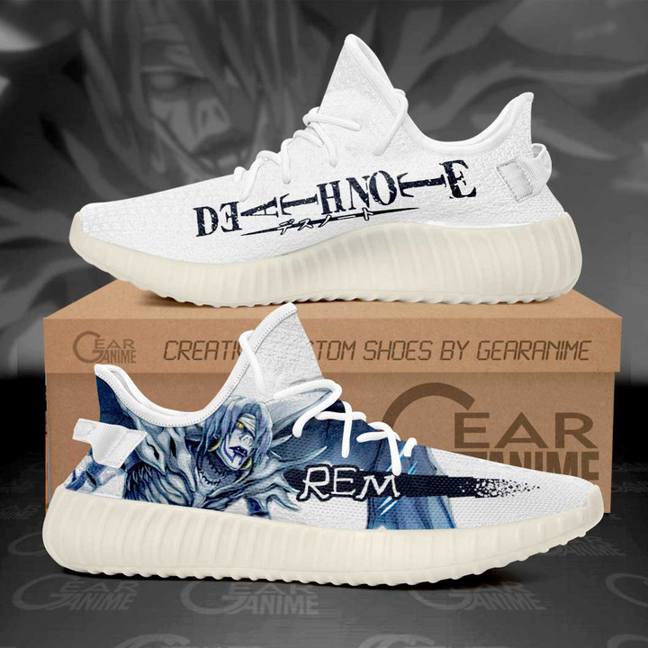 Death Note Shoes Rem Custom Anime Sneakers - 1 - GearAnime