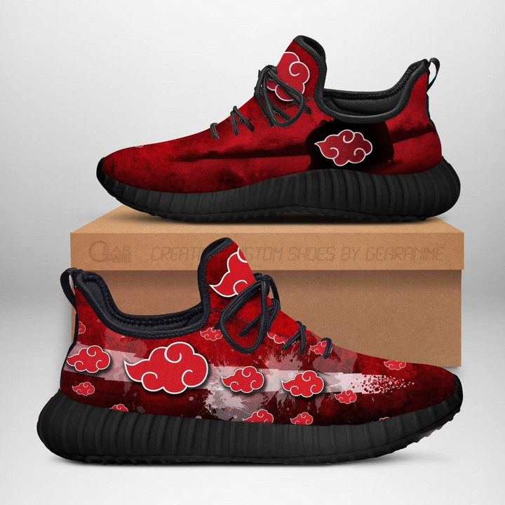 Akatsuki Cloud Reze Shoes Anime Shoes Fan Gift Idea TT05 - 1 - GearAnime