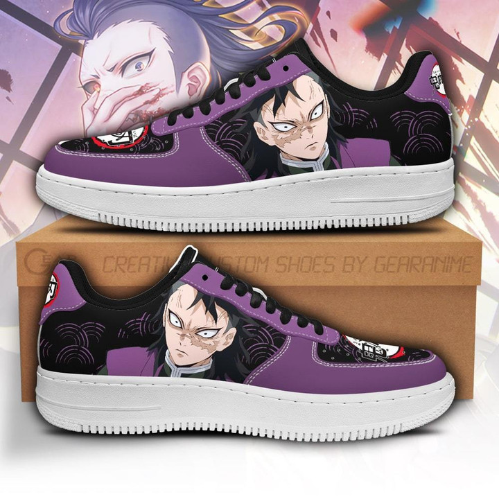 Genya Sneakers Custom Demon Slayer Anime Shoes Fan PT05 - 1 - GearAnime