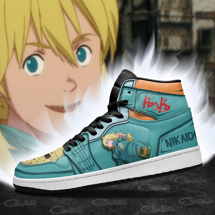 Dorohedoro Nikaido Sneakers Custom Horror Anime Shoes - 3 - GearAnime