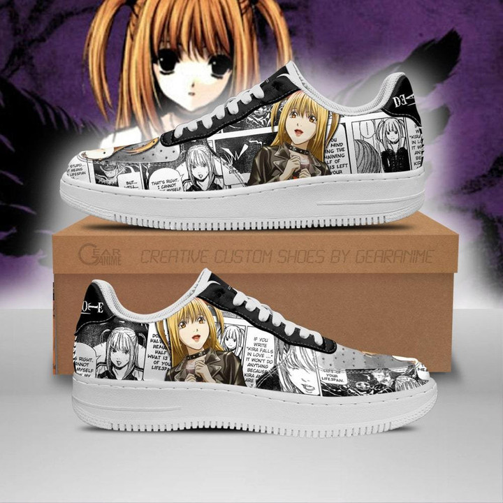 Misa Amane Sneakers Death Note Anime Shoes Fan Gift Idea PT06 - 1 - GearAnime
