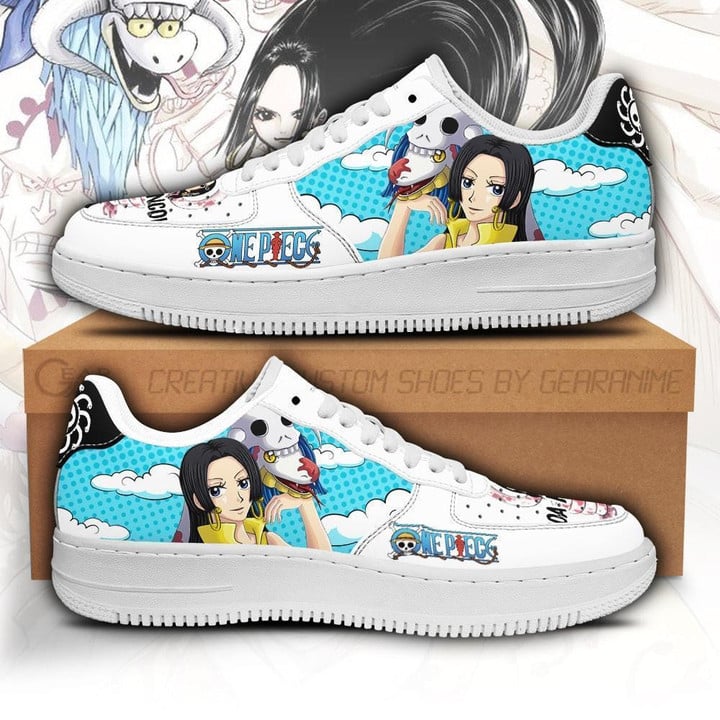 Boa Hancock Air Sneakers Custom Anime One Piece Shoes - 1 - GearAnime