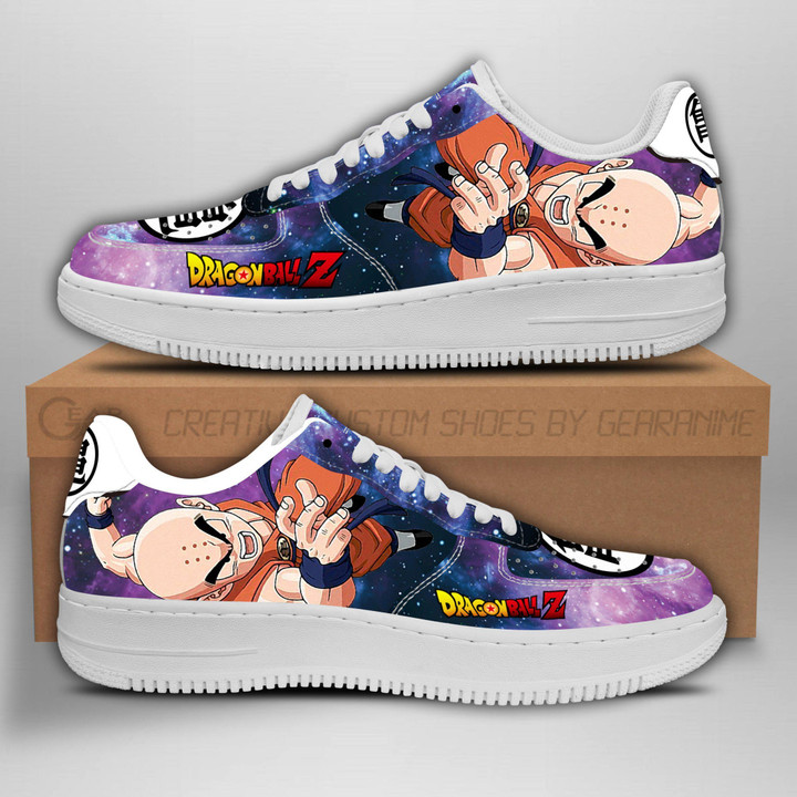 Krillin Air Sneakers Galaxy Custom Anime Dragon Ball Shoes - 1 - GearAnime