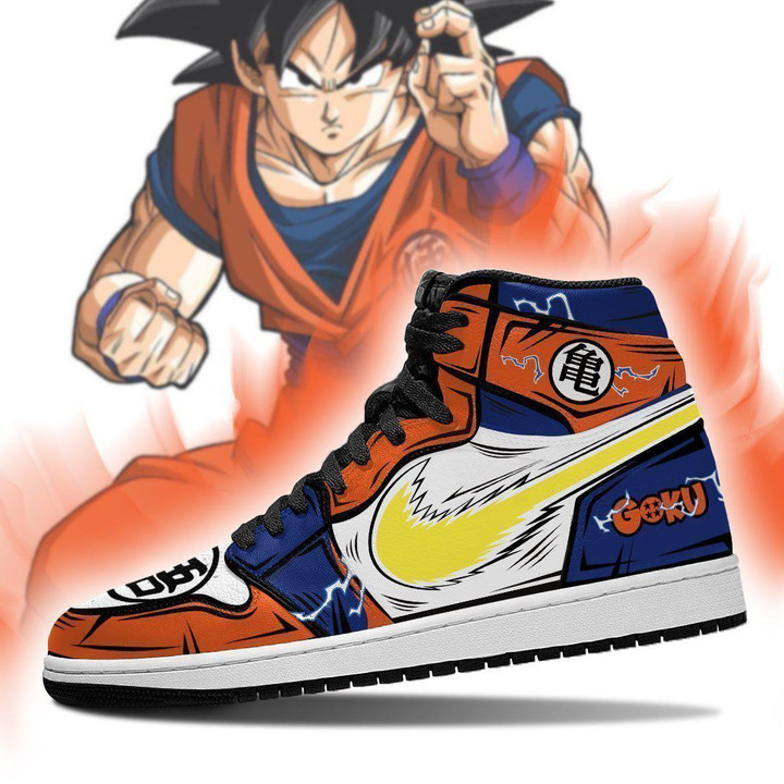 Goku Sneakers Custom Anime Dragon Ball Shoes Fan Gift Idea - 3 - GearAnime