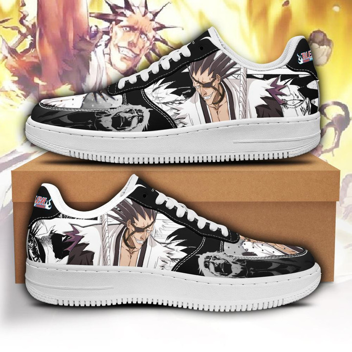 Zaraki Kenpachi Sneakers Bleach Anime Shoes Fan Gift Idea PT05 - 1 - GearAnime
