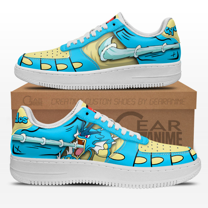 Gyarados Air Sneakers Custom Pokemon Anime ShoesGear Anime