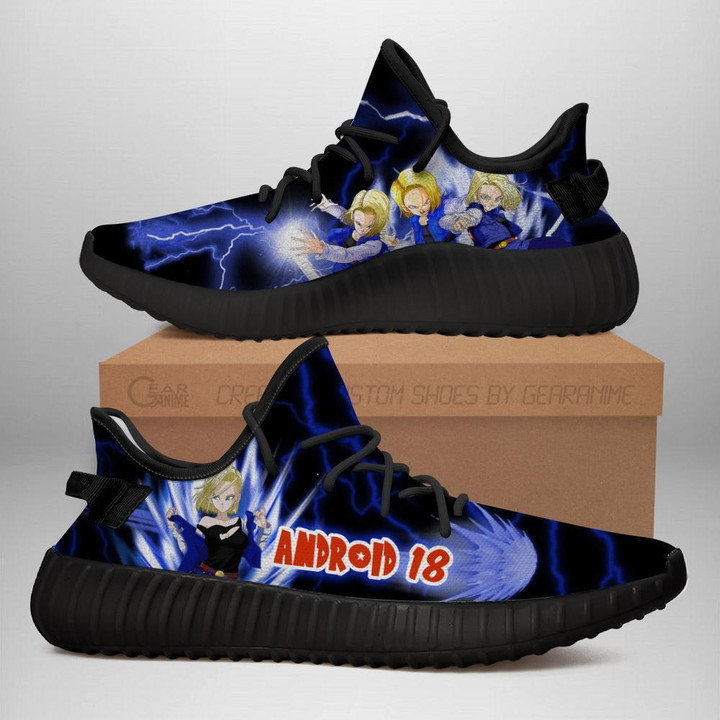 Android 18 YZ Shoes Dragon Ball Anime Sneakers Fan TT04 - 1 - GearAnime