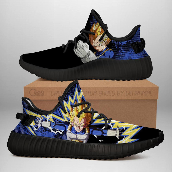 Vegeta Super Saiyan YZ Shoes Custom Dragon Ball Anime Sneakers - 1 - GearAnime