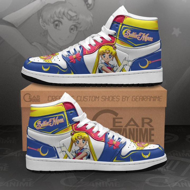 Sailor Moon Sneakers Custom Anime Shoes MN11 - 1 - GearAnime
