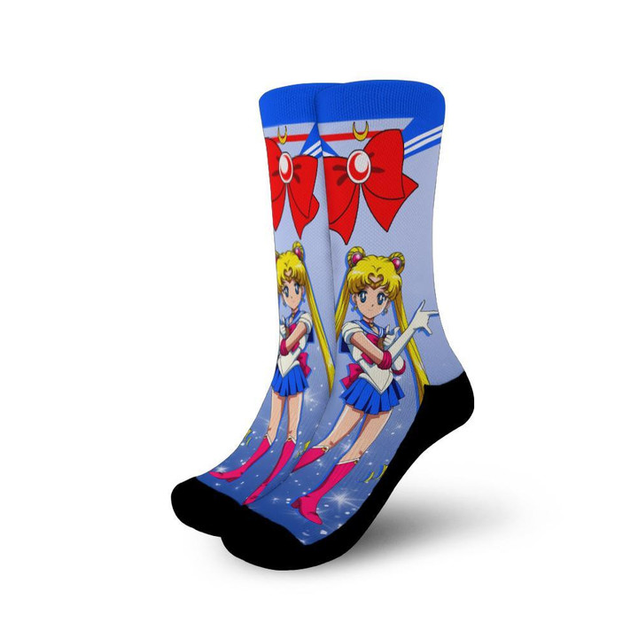 Sailor Moon Socks Sailor Uniform Custom Anime Socks - 1 - GearAnime