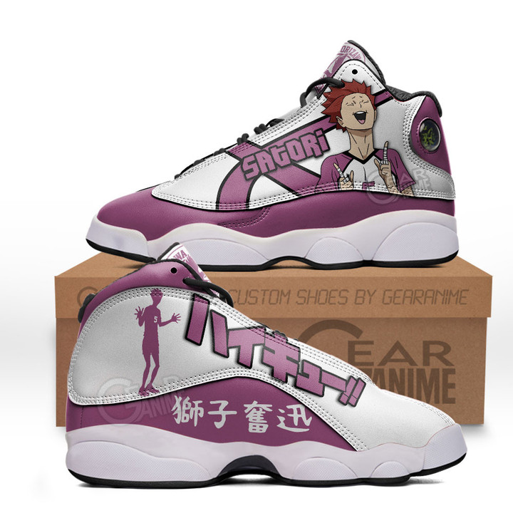 Satori Tendo JD13 Sneakers Haikyuu Custom Anime Shoes for OtakuGear Anime