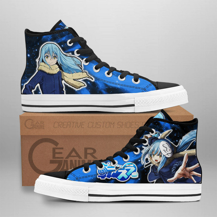 Rimuru Tempest High Top Shoes Reincarnated as a Slime Anime Sneakers