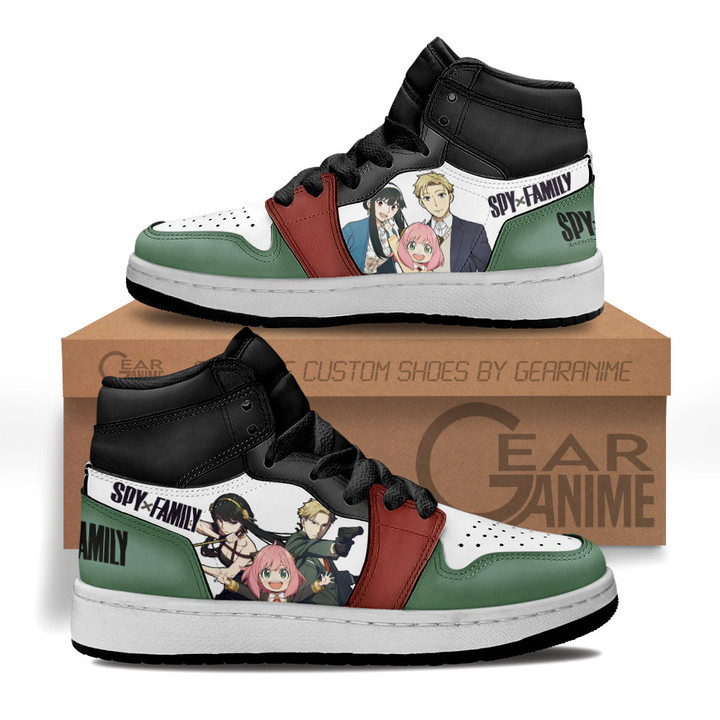The Forgers Kids Sneakers Custom Spy x Family Anime Kids Shoes for OtakuGear Anime