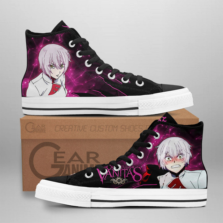 Jeanne High Top Shoes The Case Study of Vanitas Anime Sneakers