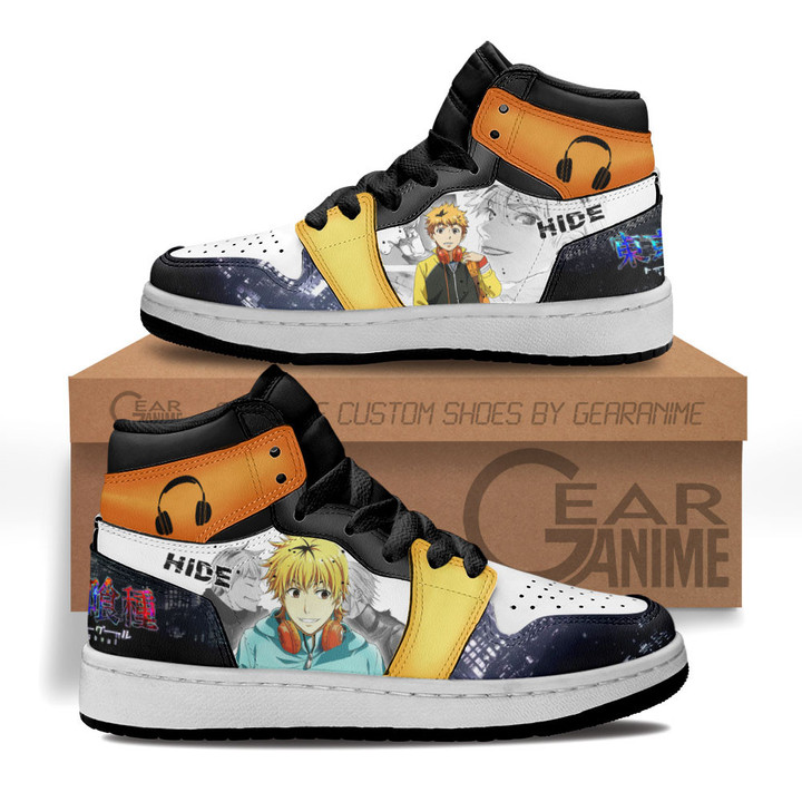 Hideyoshi Nagachika Kids Sneakers Custom Tokyo Ghoul Anime Kids Shoes for OtakuGear Anime