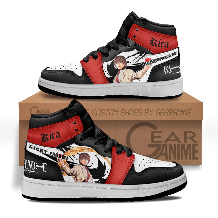 Light Yagami Kids Sneakers Death Note Anime Kids Shoes for OtakuGear Anime
