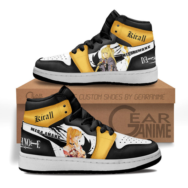 Misa Amane Kids Sneakers Death Note Anime Kids Shoes for OtakuGear Anime