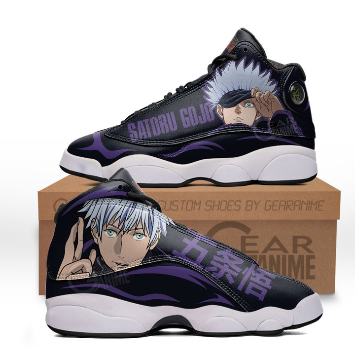 Satoru Gojo JD13 Sneakers Jujutsu Kaisen Custom Anime Shoes for OtakuGear Anime