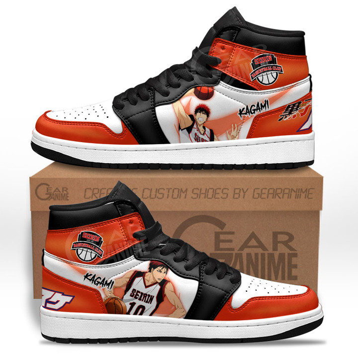 Taiga Kagami Sneakers Kuroko's Basketball Custom Anime ShoesGear Anime