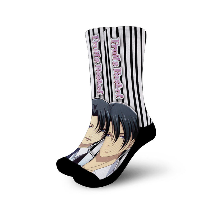 Hatori Sohma Socks Fruits Basket Custom Anime Socks