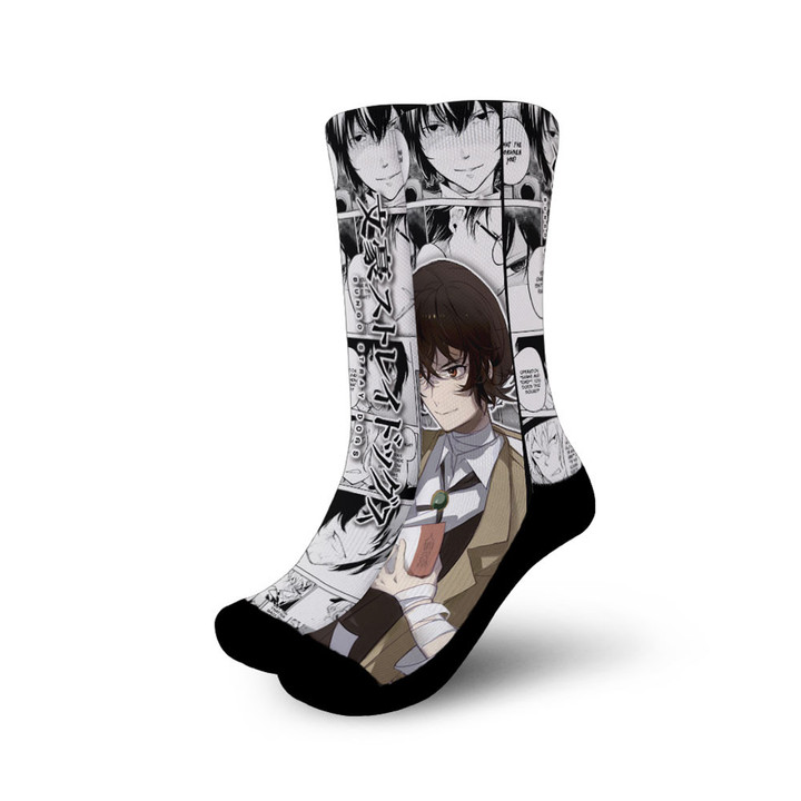 Osamu Dazai Socks Bungo Stray Dogs Custom Anime Socks
