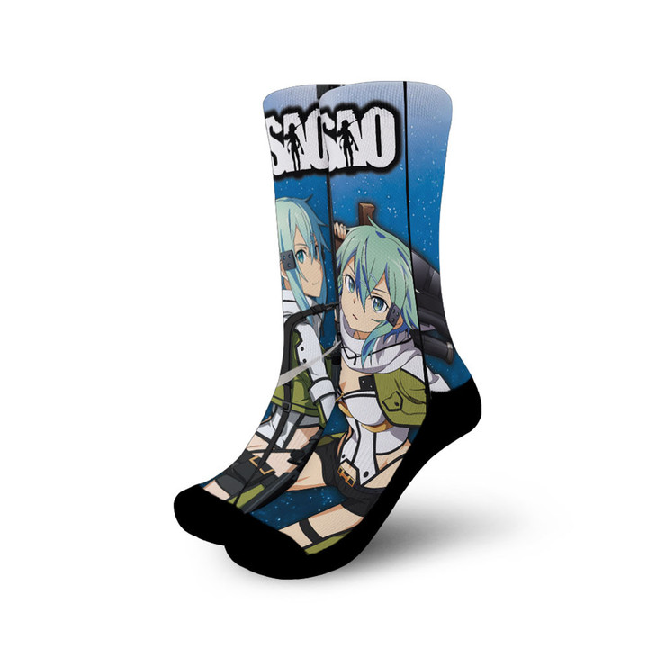 Sinon Socks Sword Art Online Custom Anime Socks