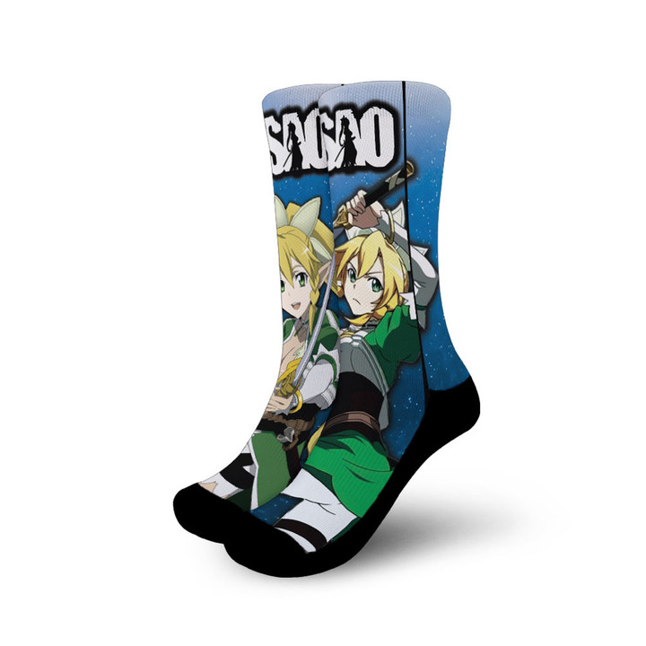 Leafa Socks Sword Art Online Custom Anime Socks