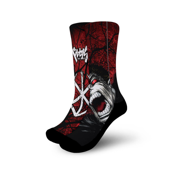 Black Swordsman Guts Socks Custom