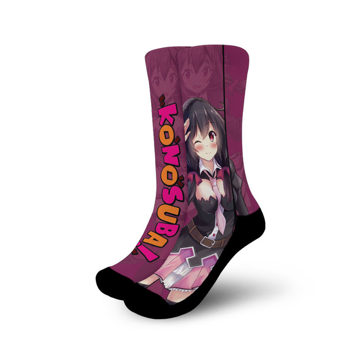 Yunyun Socks Kono Custom Anime Socks