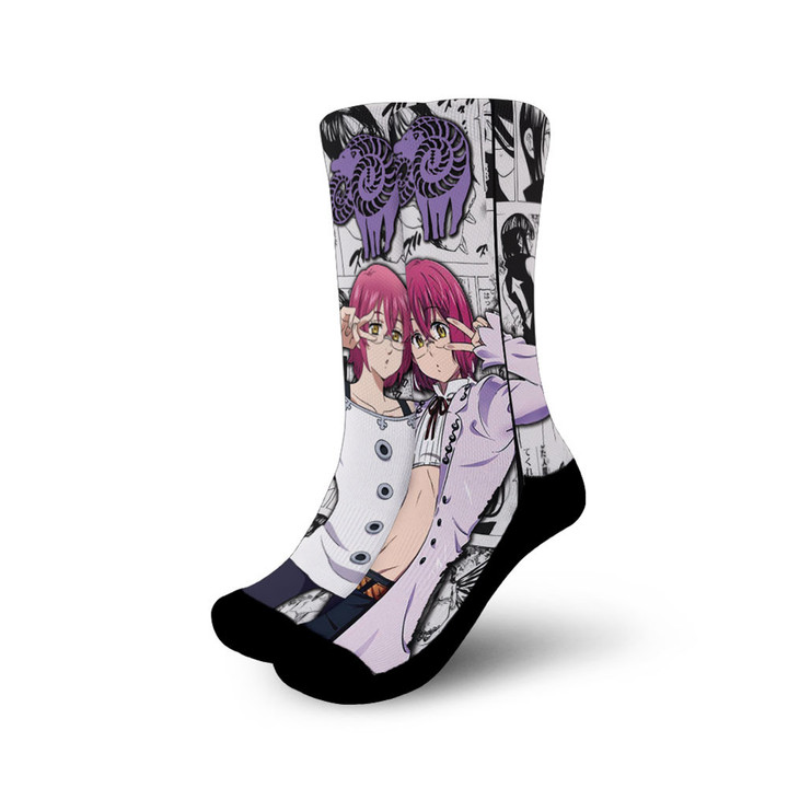 Gowther Socks Seven Deadly Sins Custom Anime Socks Mix Manga