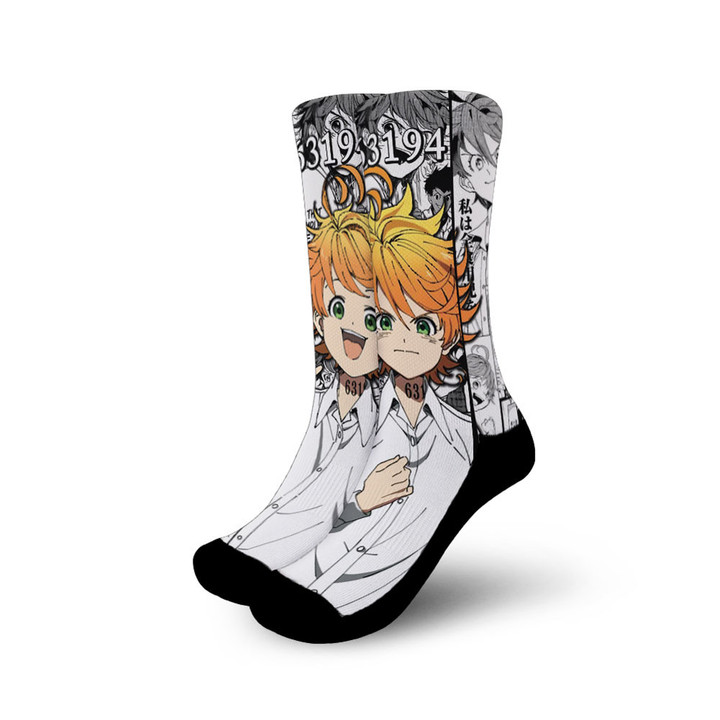 Emma Socks The Promised Neverland Custom Anime Socks Mix Manga