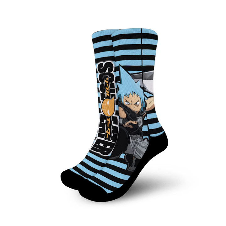 Black Star Socks Soul Eater Custom Anime Socks