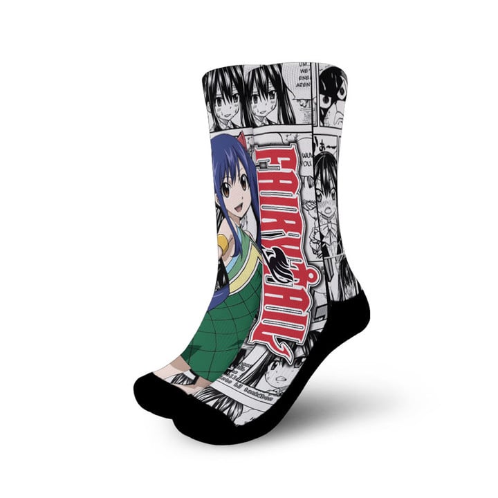 Wendy Marvell Socks Fairy Tail Custom Anime Socks Manga Style