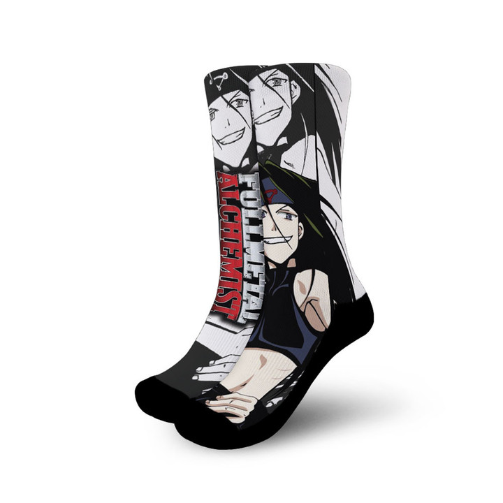 Envy Socks Fullmetal Alchemist Custom Anime Socks Manga Style