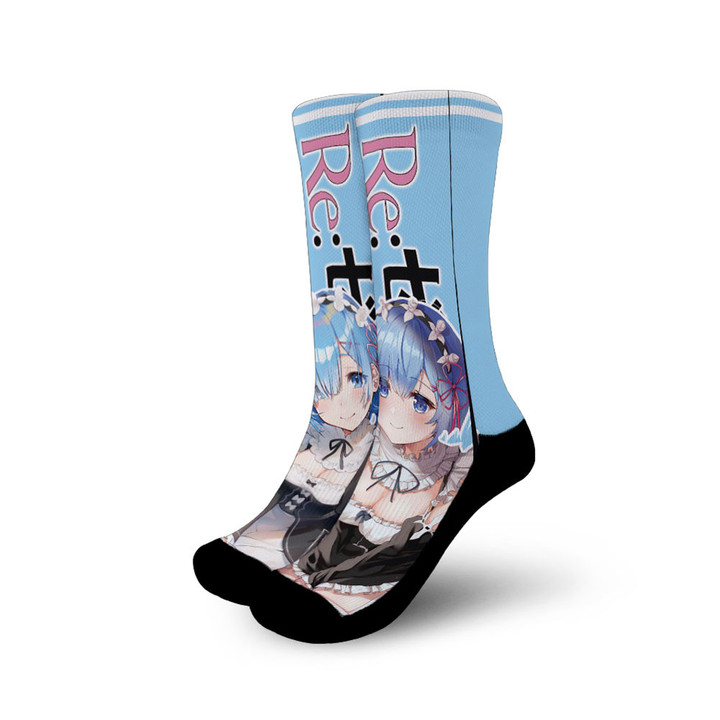 Rem Socks Re:Zero Custom Anime Socks