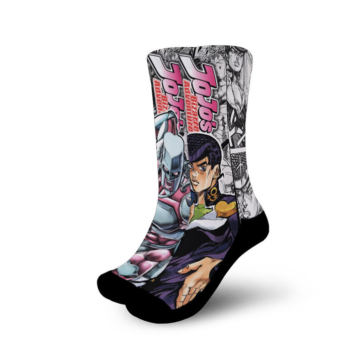 Josuke Higashikata Socks Jojo's Bizarre Adventure Custom Anime Socks