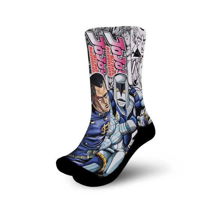 Okuyasu Nijimura Socks Jojo's Bizarre Adventure Custom Anime Socks